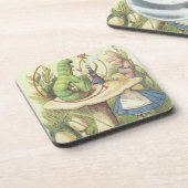 Alice ontmoet de Caterstyle Bier Onderzetter (Linkerzijde)