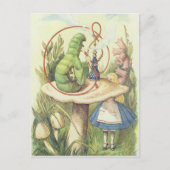 Alice ontmoet de Caterstyle Briefkaart (Voorkant)