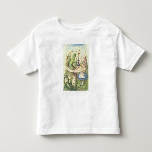Alice ontmoet de Caterstyle Kinder Shirts (Voorkant)