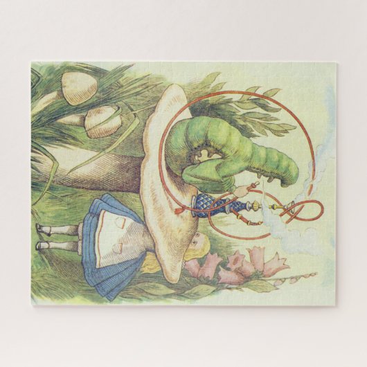 Alice ontmoet de Caterstyle Legpuzzel (Horizontaal)