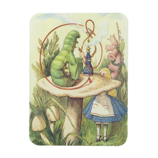 Alice ontmoet de Caterstyle Magneet (Verticaal)