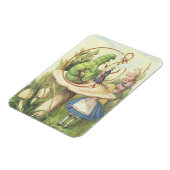 Alice ontmoet de Caterstyle Magneet (Linkerzijde)