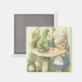 Alice ontmoet de Caterstyle Magneet (Voorkant / Achterkant)