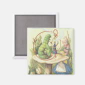 Alice ontmoet de Caterstyle Magneet (Voorkant / Achterkant)