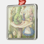 Alice ontmoet de Caterstyle Metalen Ornament (Links)