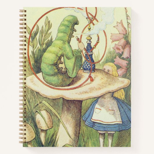 Alice ontmoet de Caterstyle Notitieboek (Voorkant)