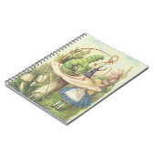 Alice ontmoet de Caterstyle Notitieboek (Linkerzijde)