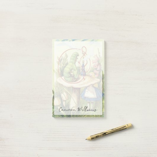 Alice ontmoet de Caterstyle Post-it® Notes (Op bureau)