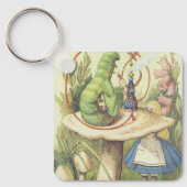 Alice ontmoet de Caterstyle Sleutelhanger (Voorkant)