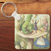 Alice ontmoet de Caterstyle Sleutelhanger (Voorkant)