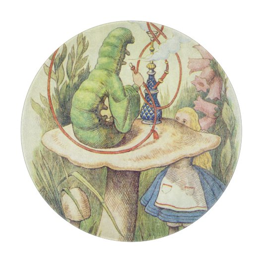 Alice ontmoet de Caterstyle Snijplank (Voorkant)