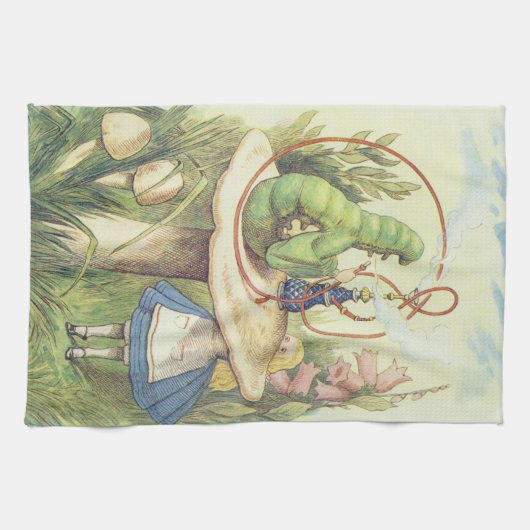 Alice ontmoet de Caterstyle Theedoek (Horizontaal)