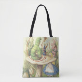 Alice ontmoet de Caterstyle Tote Bag (Voorkant)
