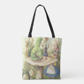 Alice ontmoet de Caterstyle Tote Bag (Achterkant)