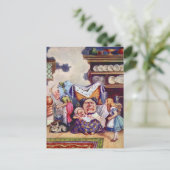 Alice ontmoet de Duchess en de Pic Baby Briefkaart (Staand voorkant)