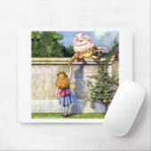 Alice ontmoet pompoen in Wonderland Muismat (Met muis)