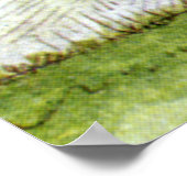 Alice ontmoet pompoen in Wonderland Poster (Hoek)