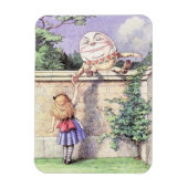 Alice ontmoet pomty Dumpty Magneet (Verticaal)