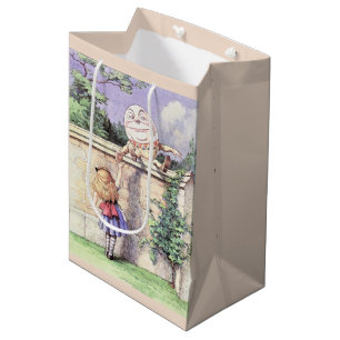 Alice ontmoet pomty Dumpty Medium Cadeauzakje