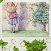 Alice ontmoet pomty Dumpty Theedoek (Gevouwen)