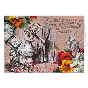 Alice onzin gordijn wonderland