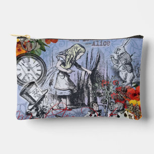 Alice onzin gordijn wonderland - Blauw Etui