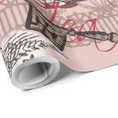 Alice onzin gordijn wonderland cadeaupapier (Rol Hoek)