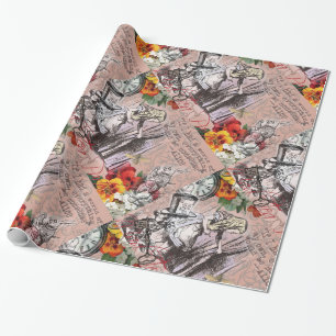 Alice onzin gordijn wonderland klassieker cadeaupapier