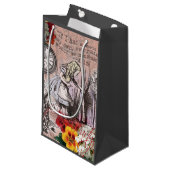 Alice onzin gordijn wonderland klein cadeauzakje (Voorkant Gekanteld)