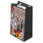 Alice onzin gordijn wonderland klein cadeauzakje (Achterkant Gekanteld)
