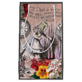 Alice onzin gordijn wonderland klein cadeauzakje (Voorkant)