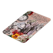 Alice onzin gordijn wonderland magneet (Linkerzijde)