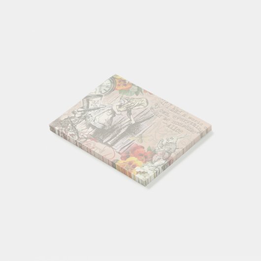 Alice onzin gordijn wonderland post-it® notes (Schuin)