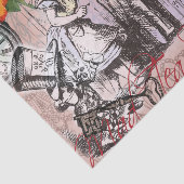 Alice onzin gordijn wonderland tissuepapier (Detail)