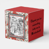 Alice op de koningin 1 bedankdoosjes (Achterkant)