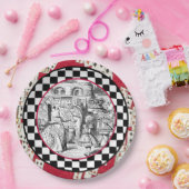 Alice op de koningin 1 papieren bordje (Feest)