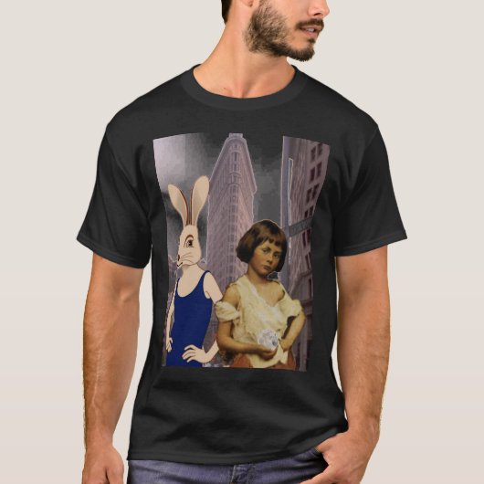 alice op de weg t-shirt (Voorkant)