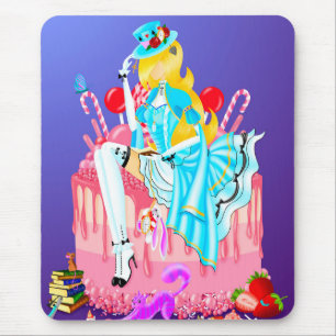 Alice op verjaardagstaart  muismat