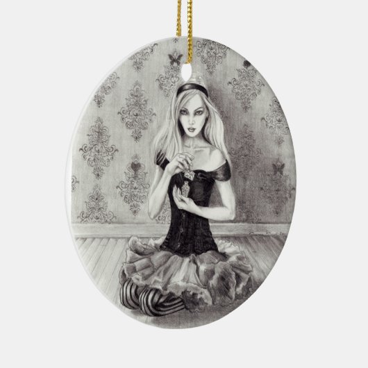 Alice Ornament Alice in Wonderland Ornament (Rechts)