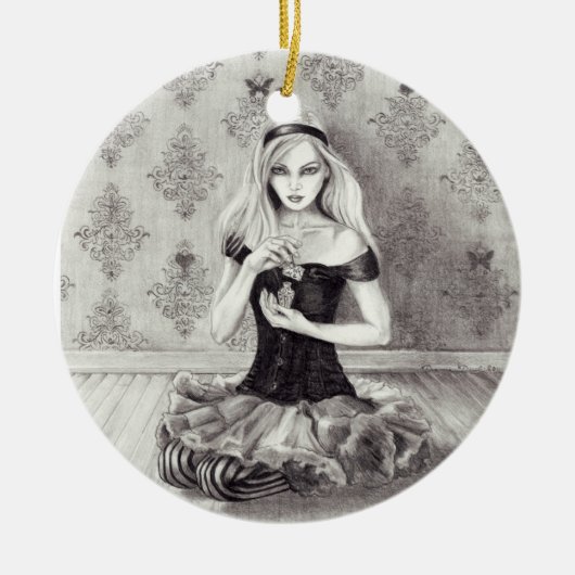 Alice Ornament Alice in Wonderland Ornament (Voorkant)
