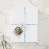 Alice praat met de Dodo Cadeaulabel (Met Touw)