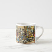 Alice Proces van de Schoppenboer Antiek Espresso Kop (Rechts)