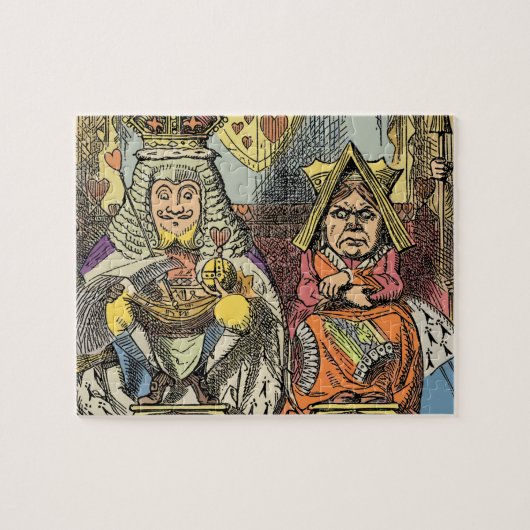 Alice Proces van de Schoppenboer Antiek Legpuzzel (Horizontaal)