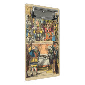 Alice Proces van de Schoppenboer Oudheidkundig Mini Klembord (Schuin)