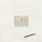 Alice Proces van de Schoppenboer Oudheidkundig Post-it® Notes (Op bureau)
