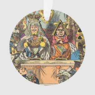 Alice Proces van de Schoppenboer Vintage Ornament