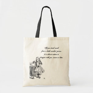 Alice Quote Bag Tote Bag