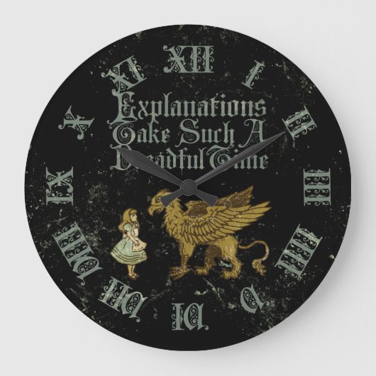 Alice Quote Explanations Grote Klok (Voorkant)