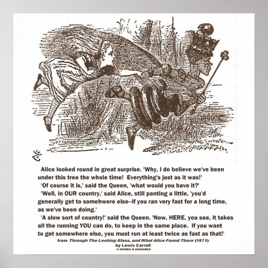 Alice Red Queen, alles wat je kunt doen Poster (Voorkant)