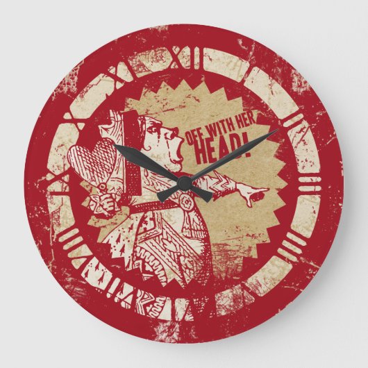 Alice  Red Queen Grote Klok (Voorkant)